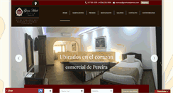 Desktop Screenshot of granhotelpereira.com